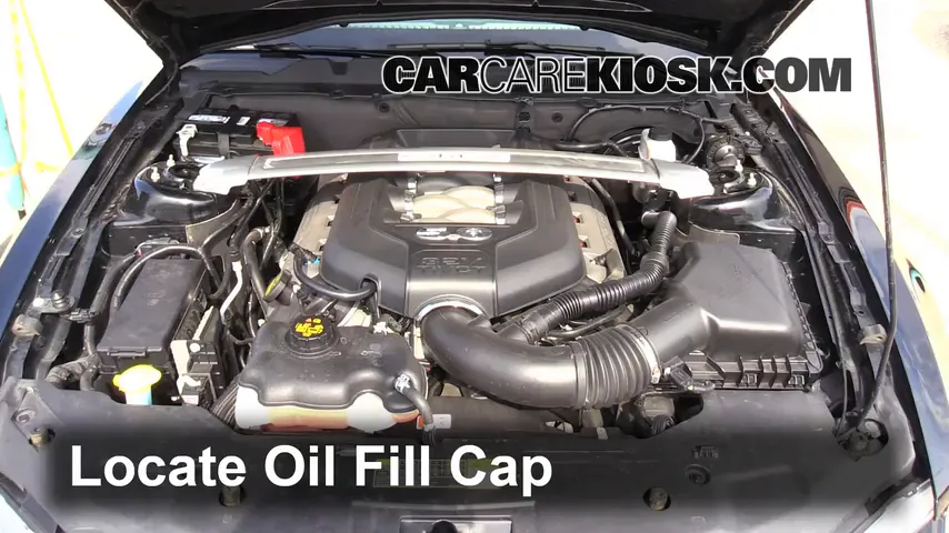 2012 Ford Mustang GT 5.0L V8 Coupe Oil